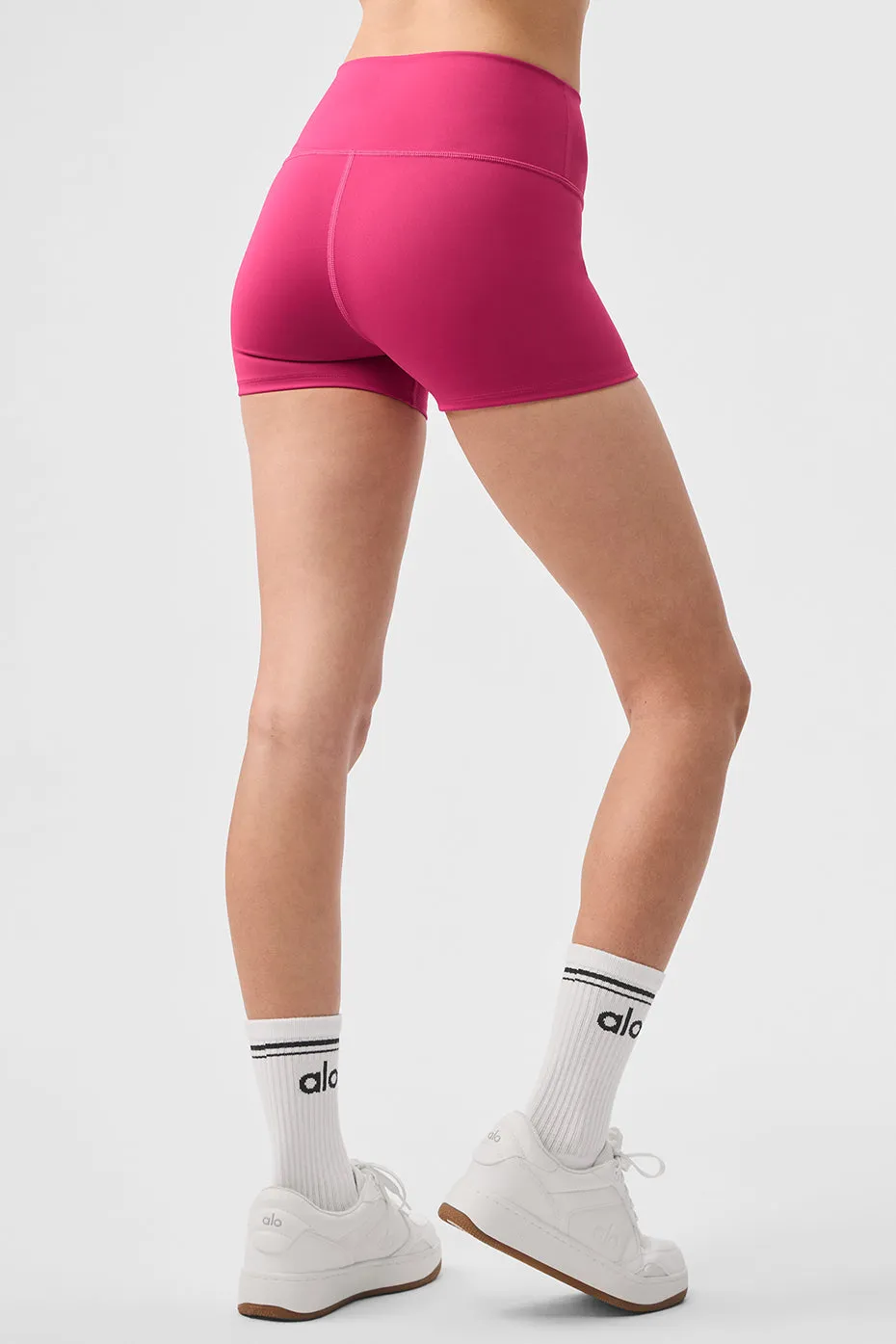 3" High-Waist Airlift Short - Pink Summer Crush