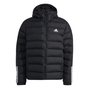 Adidas Itavic 3 Stripes men's down jacket with hood GT1674 black