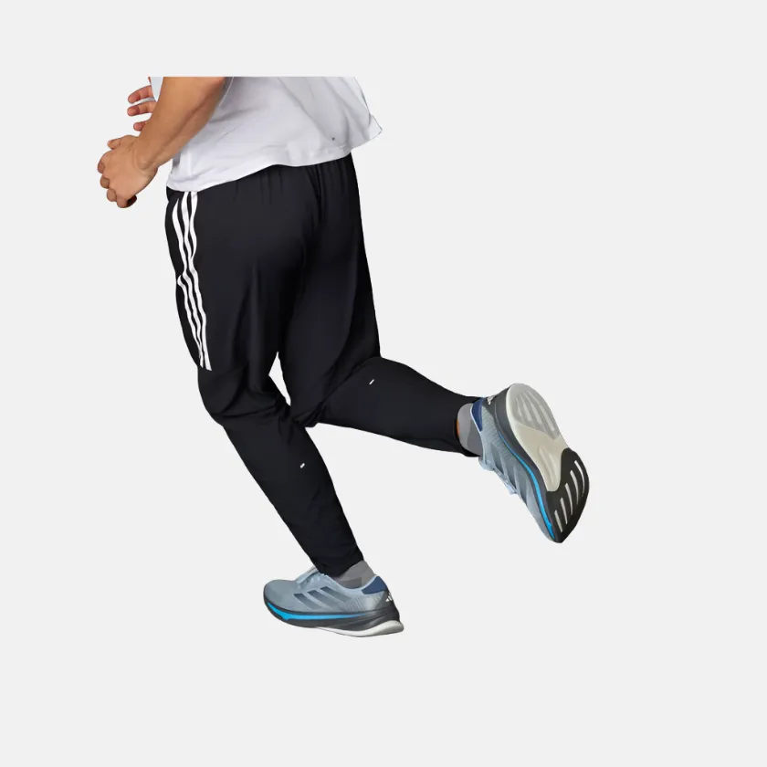 Adidas Own The Run 3 Stripes Men's Running Pant -Black