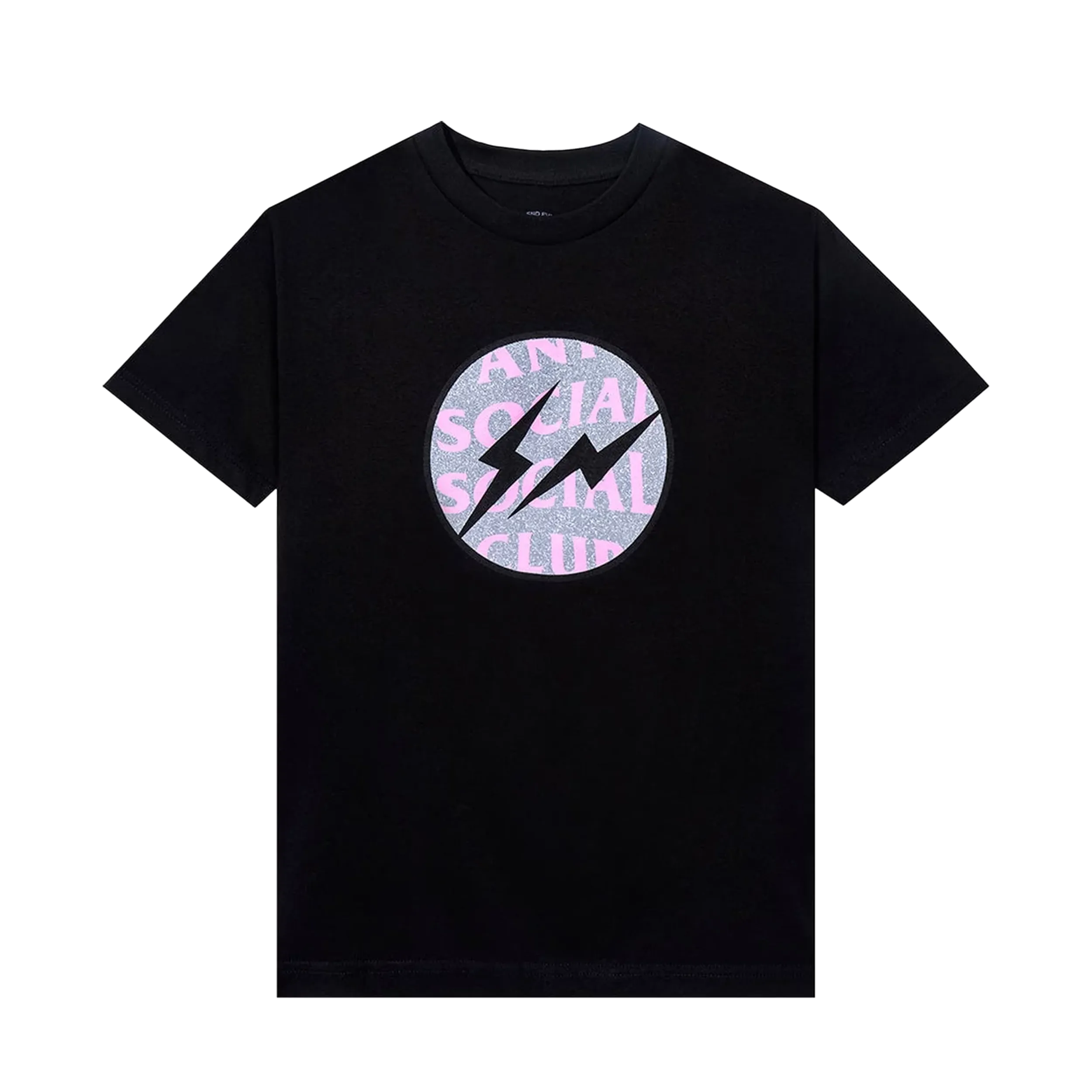 Anti Social Social Club x Fragment Design Called Interference Tee Black