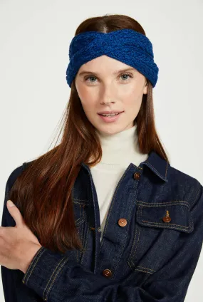 Aran - Headband - Deep Blue