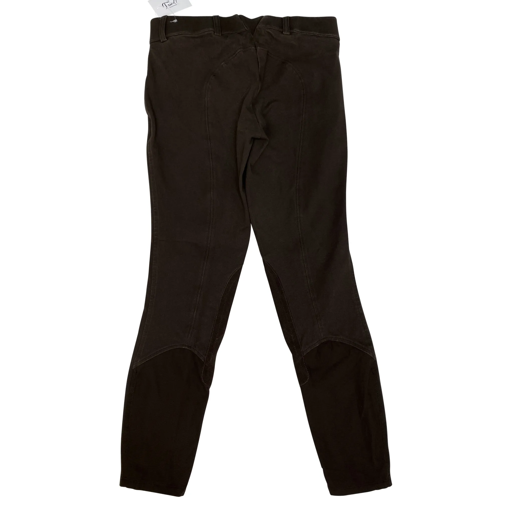 Ariat Heritage Knee Patch Breeches in Espresso - Women's 24L