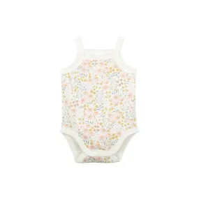 Bebe Baby Sunday Organic Singlet Bodysuit - Sunday Print