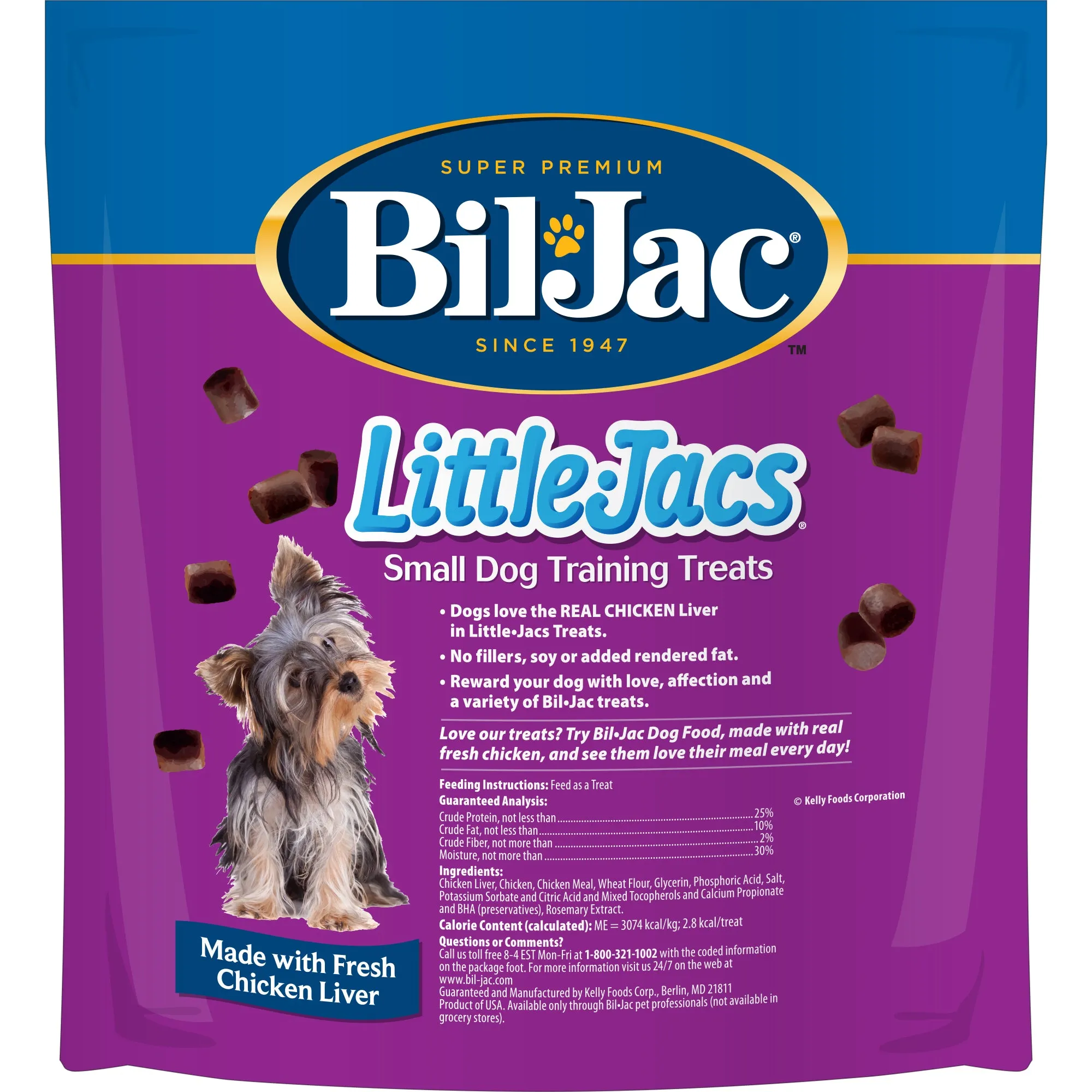 Bil-Jac 16 oz Little Jacs Dry Dog Treat