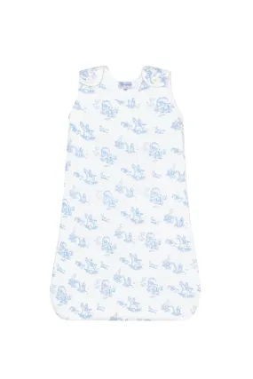 Blue Toile Winter Sack