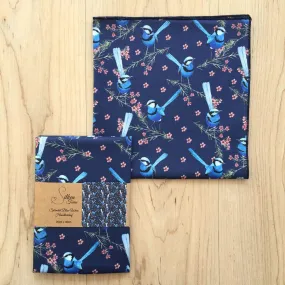 Blue Wren Mini's Handkerchief Navy