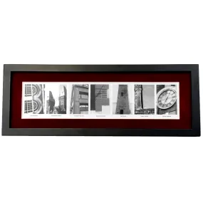 Buffalo Landmarks Framed Art