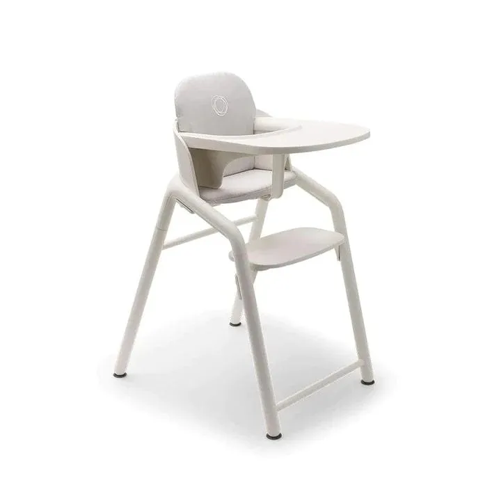 Bugaboo Giraffe Highchair with Complete Baby Set - White/White