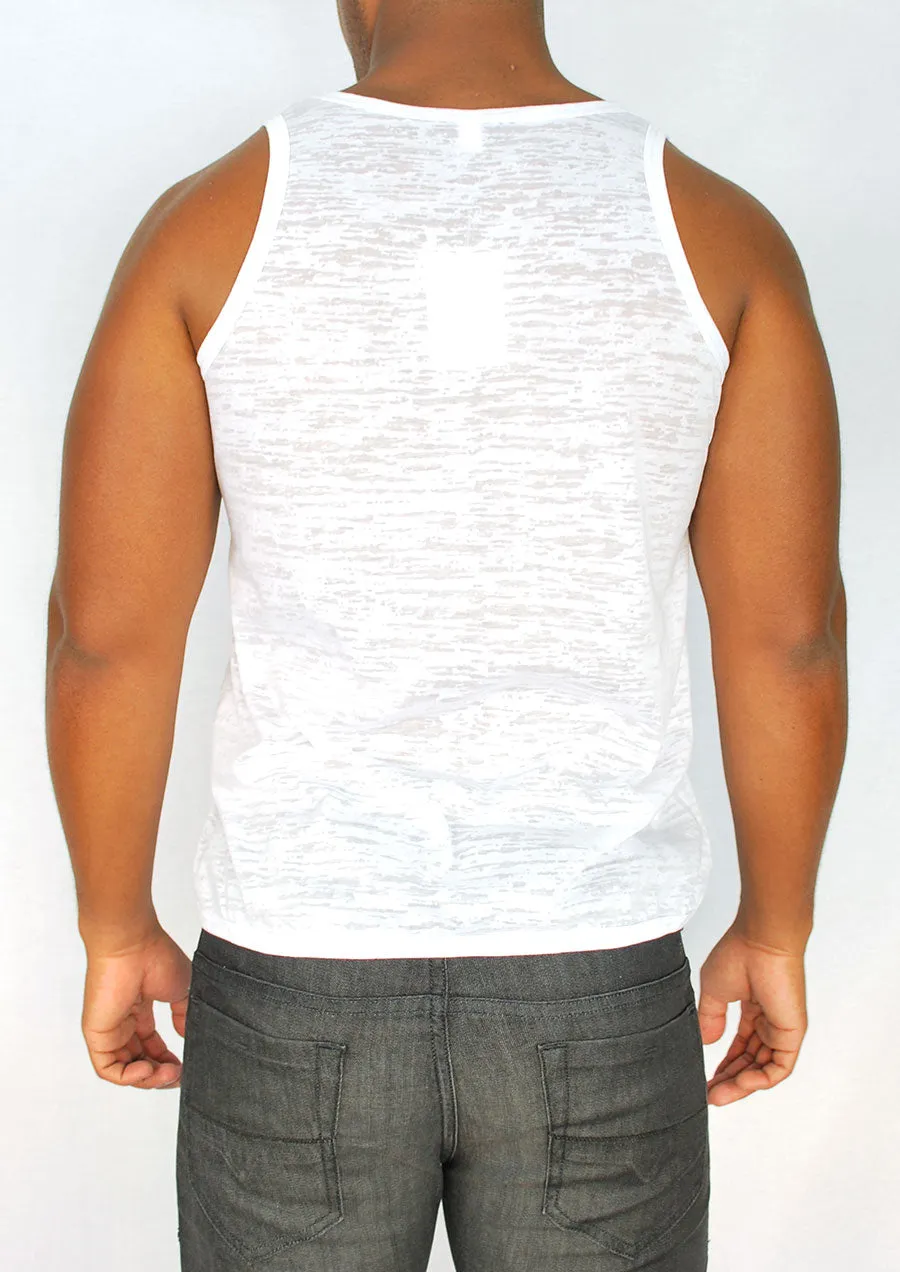 Burnout Tank (White)