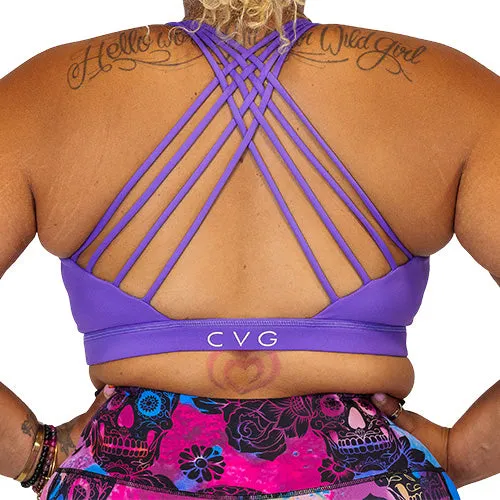 Butterfly Back Bra | Purple Reign