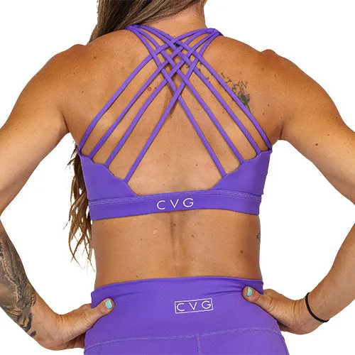 Butterfly Back Bra | Purple Reign