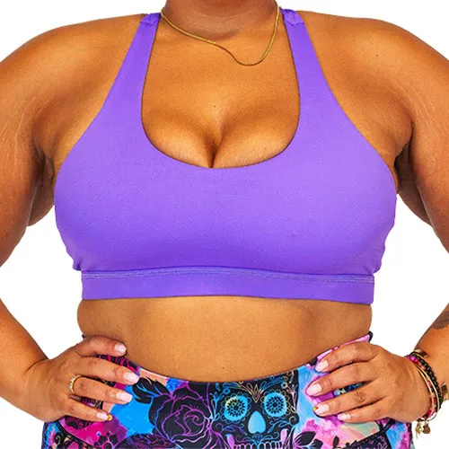 Butterfly Back Bra | Purple Reign