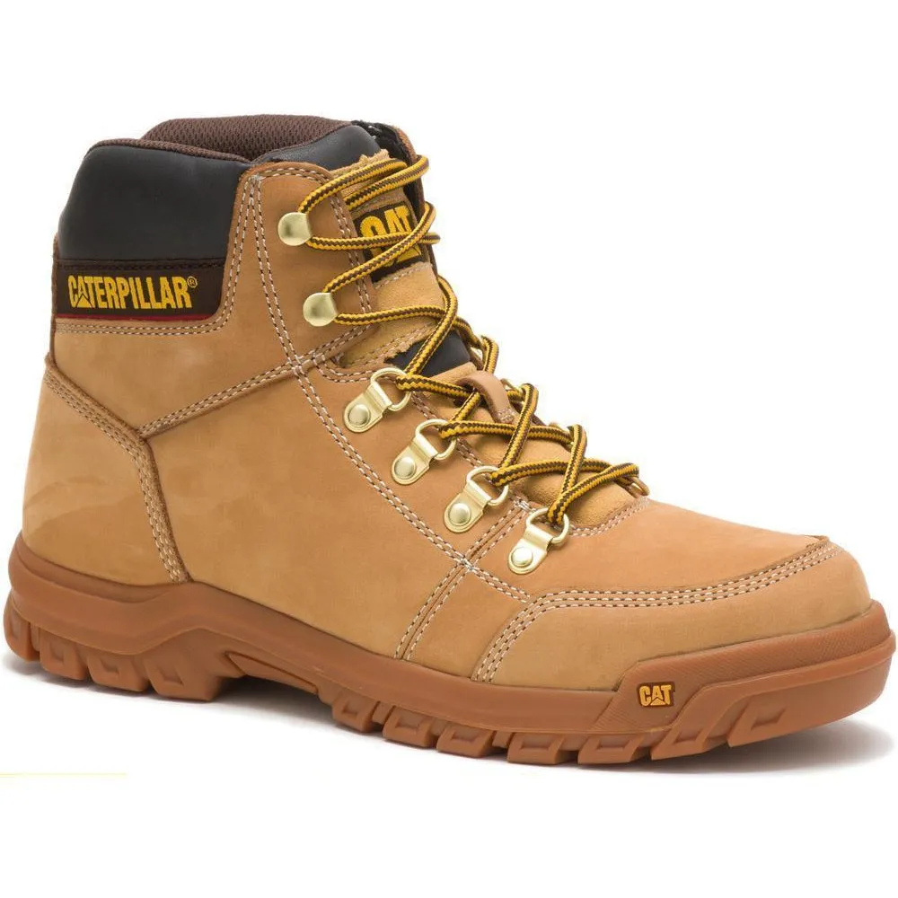 CAT Men's Outline 6" Work Boot  - Wheat - P74086