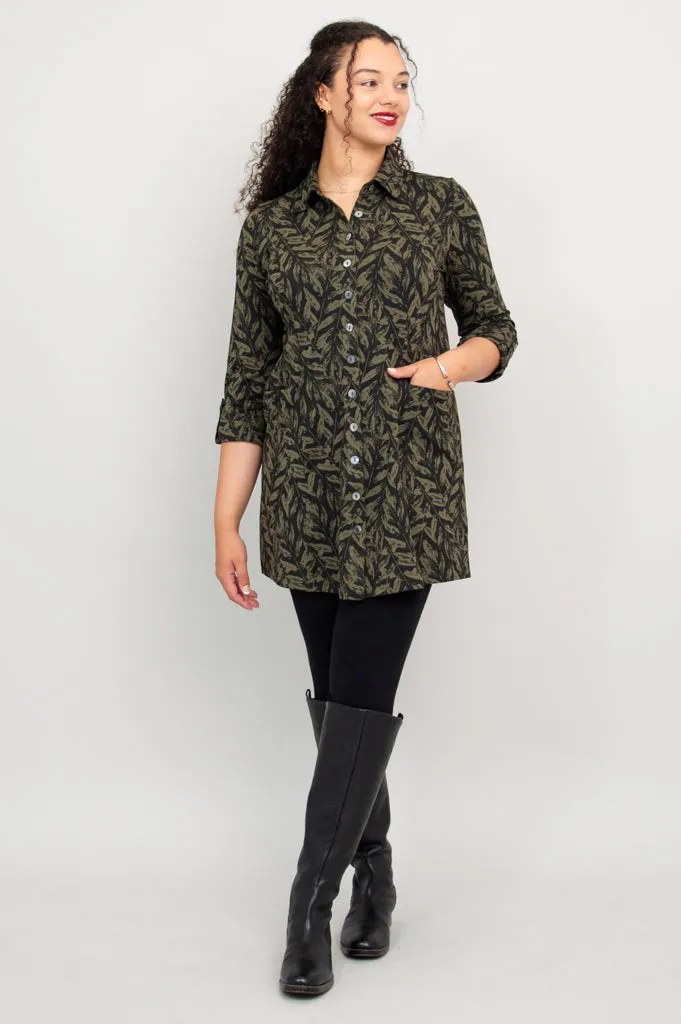 Charlie Tunic, Greenwood, Bamboo - Final Sale