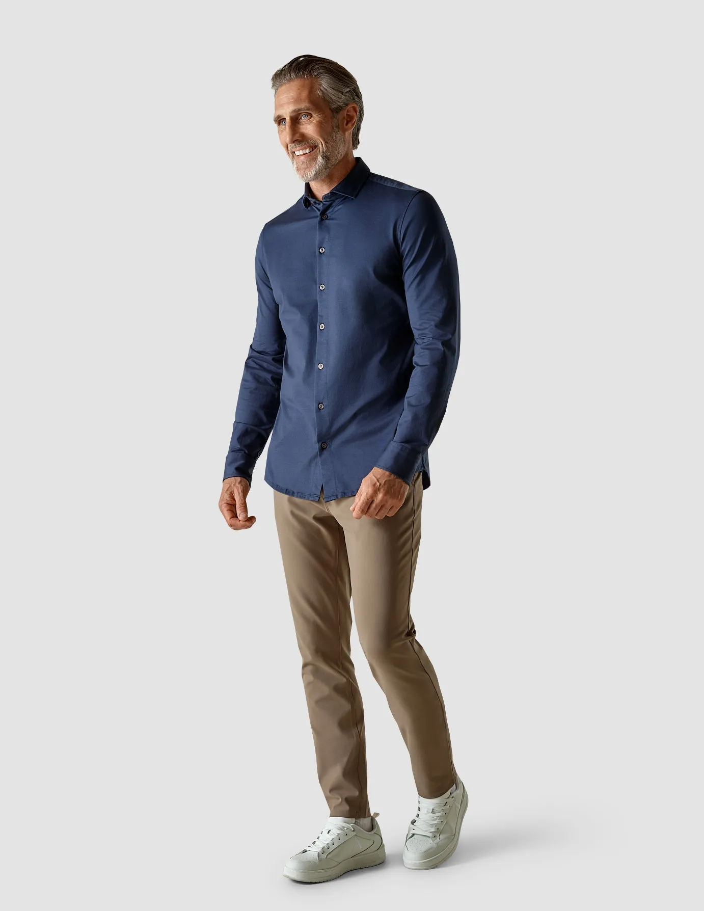 Classic Shirt Navy Slim