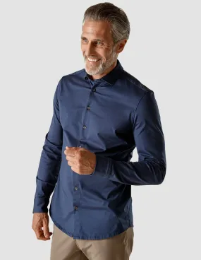 Classic Shirt Navy Slim