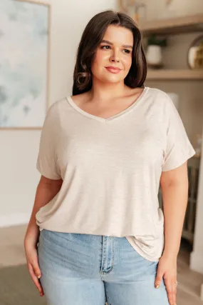 Clear Things Up V-Neck Top - 4/25