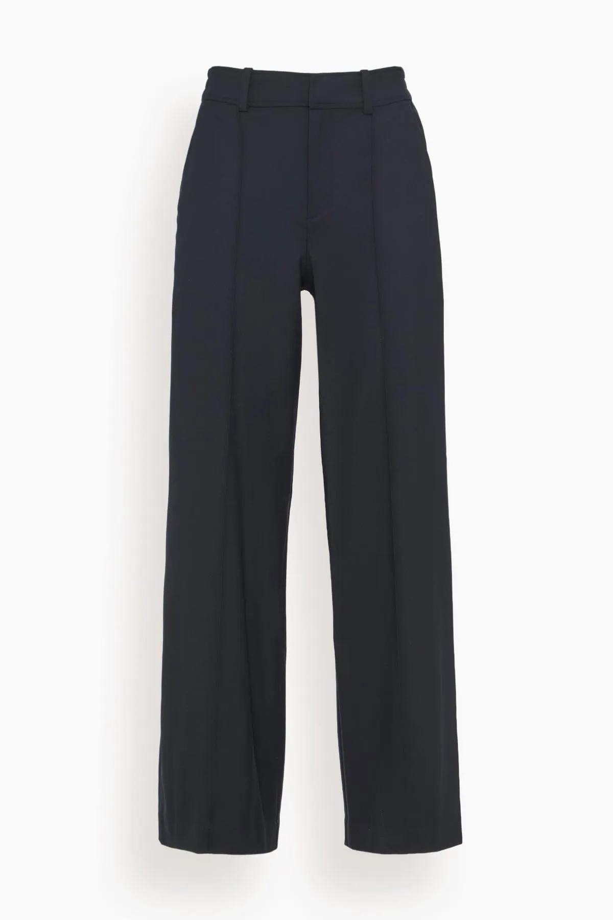 Collins Straight Leg Track Pant in Dark Midnight