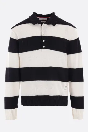 cotton polo pullover