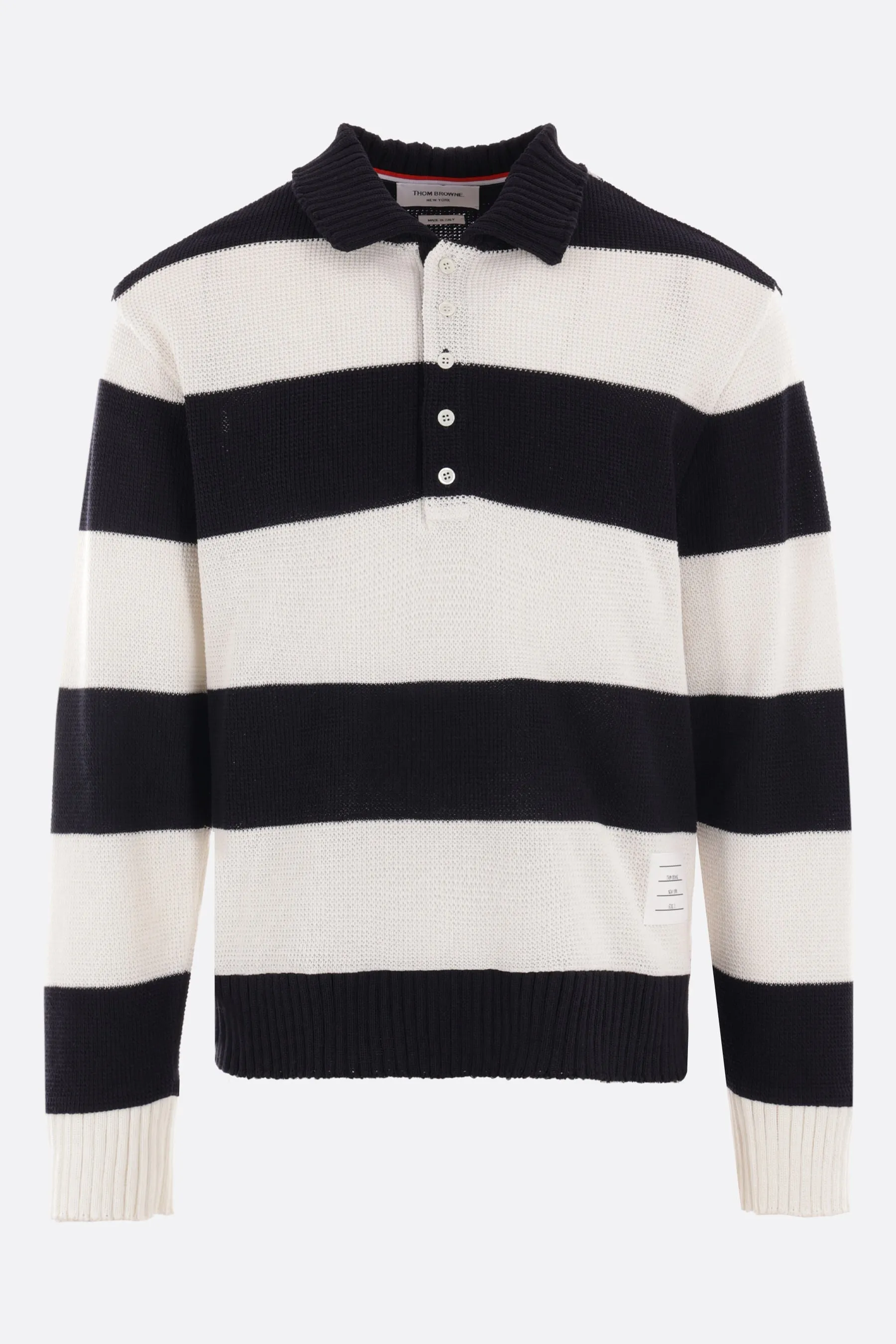 cotton polo pullover