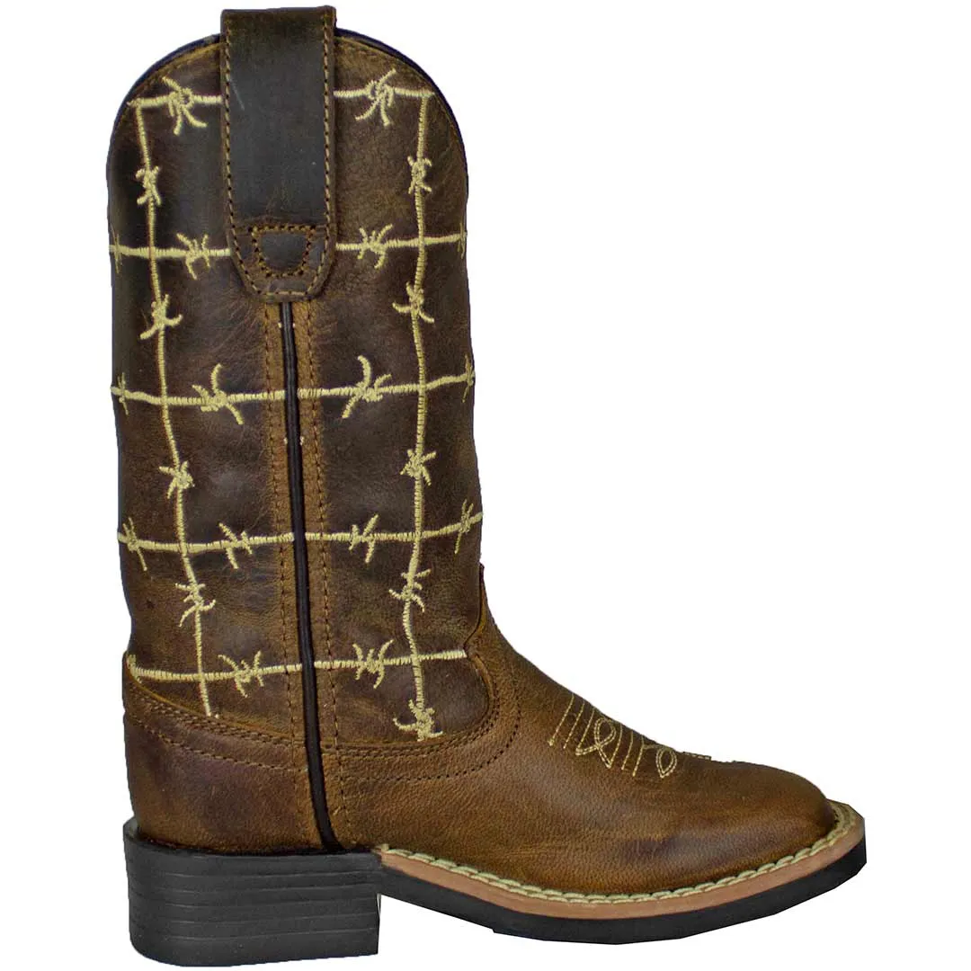 Cowboy Legend Kids' Barbed Wire Cowboy Boots