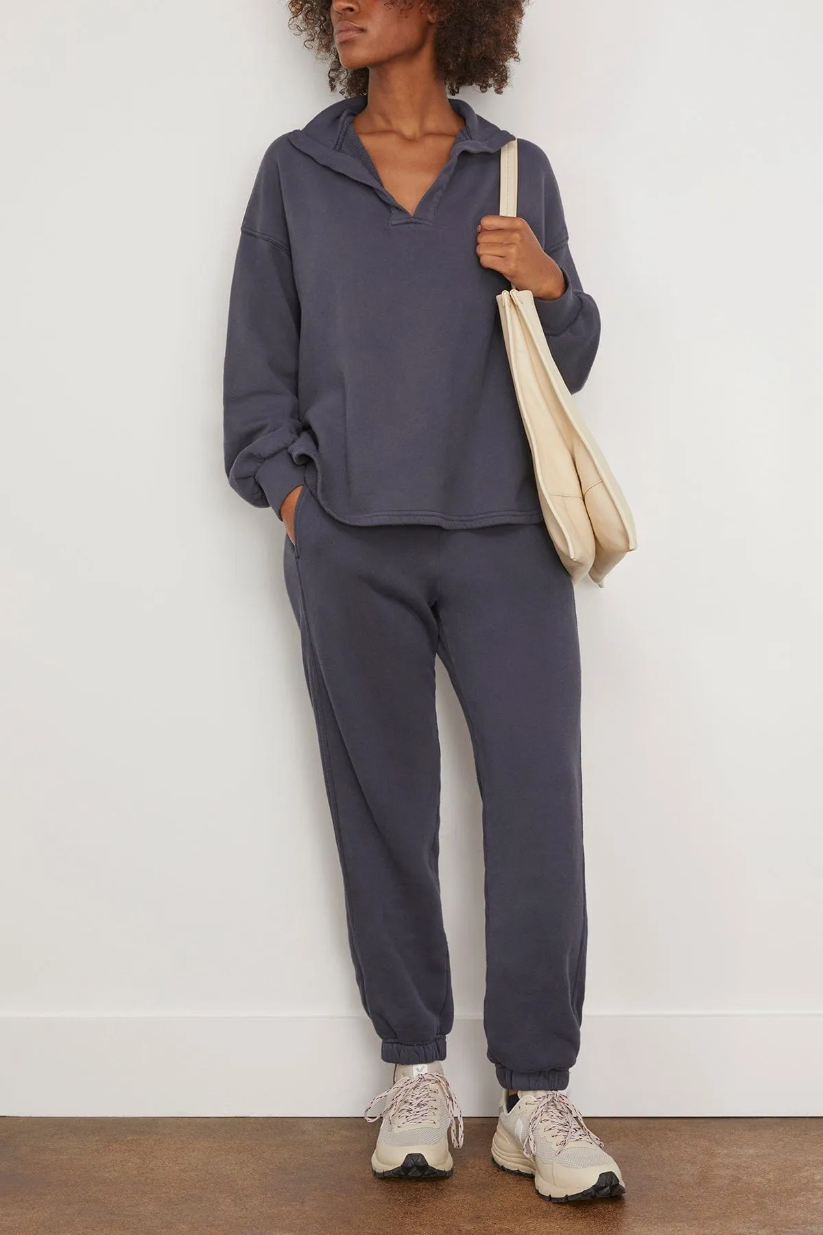 Devi Sweatpant in Hudson Blue