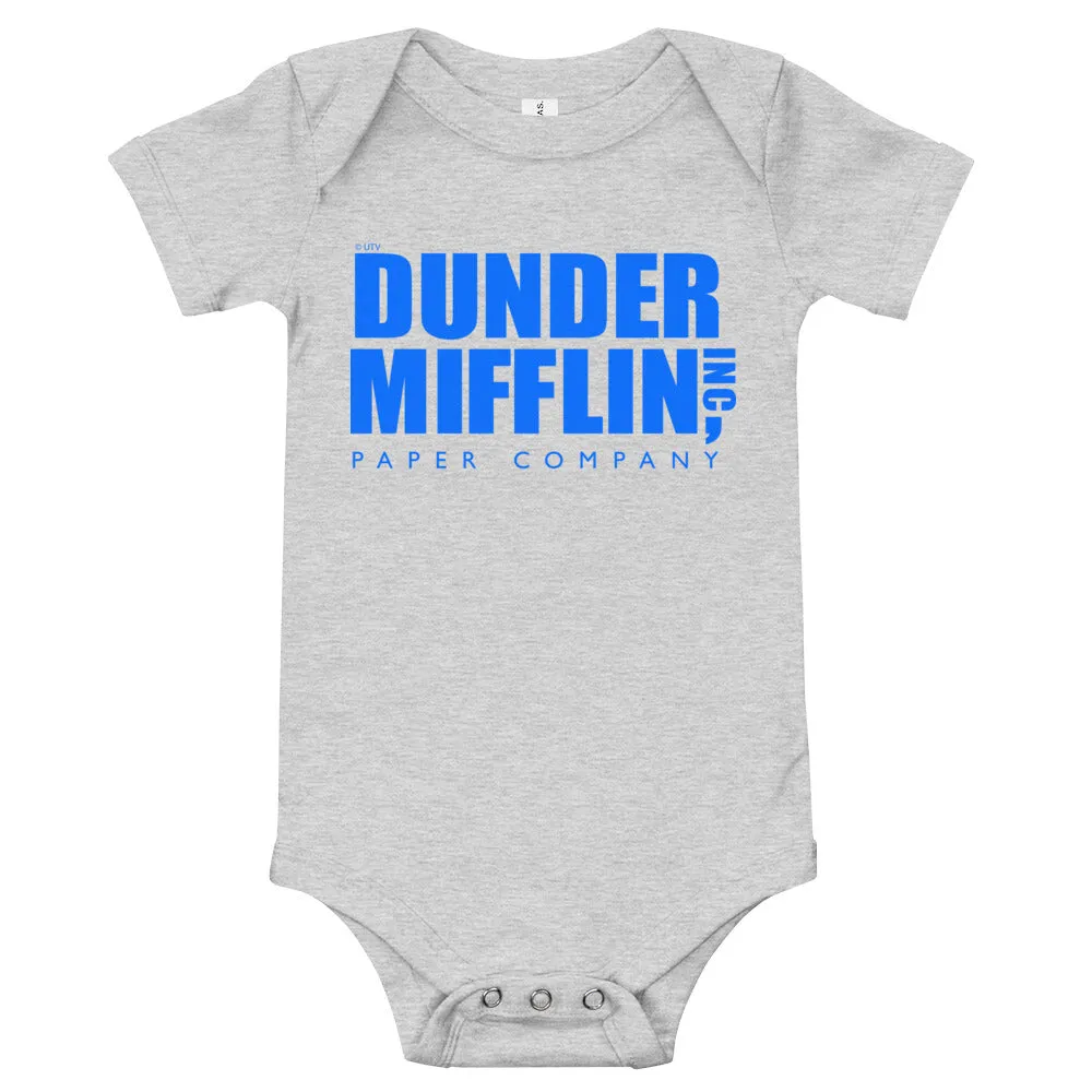 Dunder Mifflin Logo - Baby Onesie