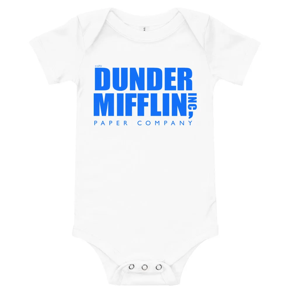 Dunder Mifflin Logo - Baby Onesie