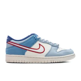 Dunk Low (GS) - Sail/White/Light Armory Blue