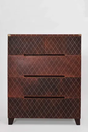 DYNASTY CHEST OF DRAWERS - LEATHER