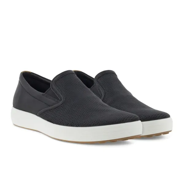 ECCO Men's Soft 7 Slip-On Black