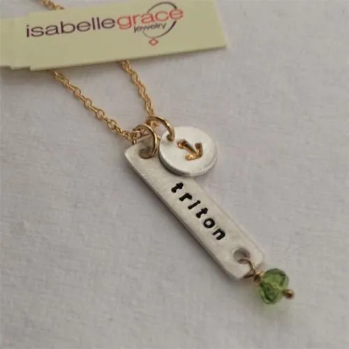 Effortless Name Tag Necklace