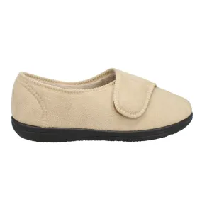 Elsa Women's Soft Touch Velcro Fastening Slipper