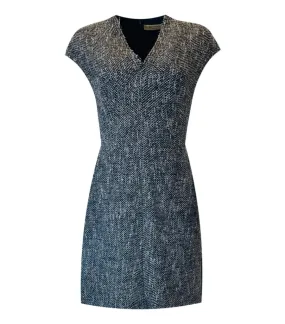 Etro Linen, Wool & Cotton Blend Dress. Size 46IT