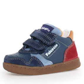 Falcotto Boy's Klip Vl Fashion Sneakers, Bluette Navy/Celeste