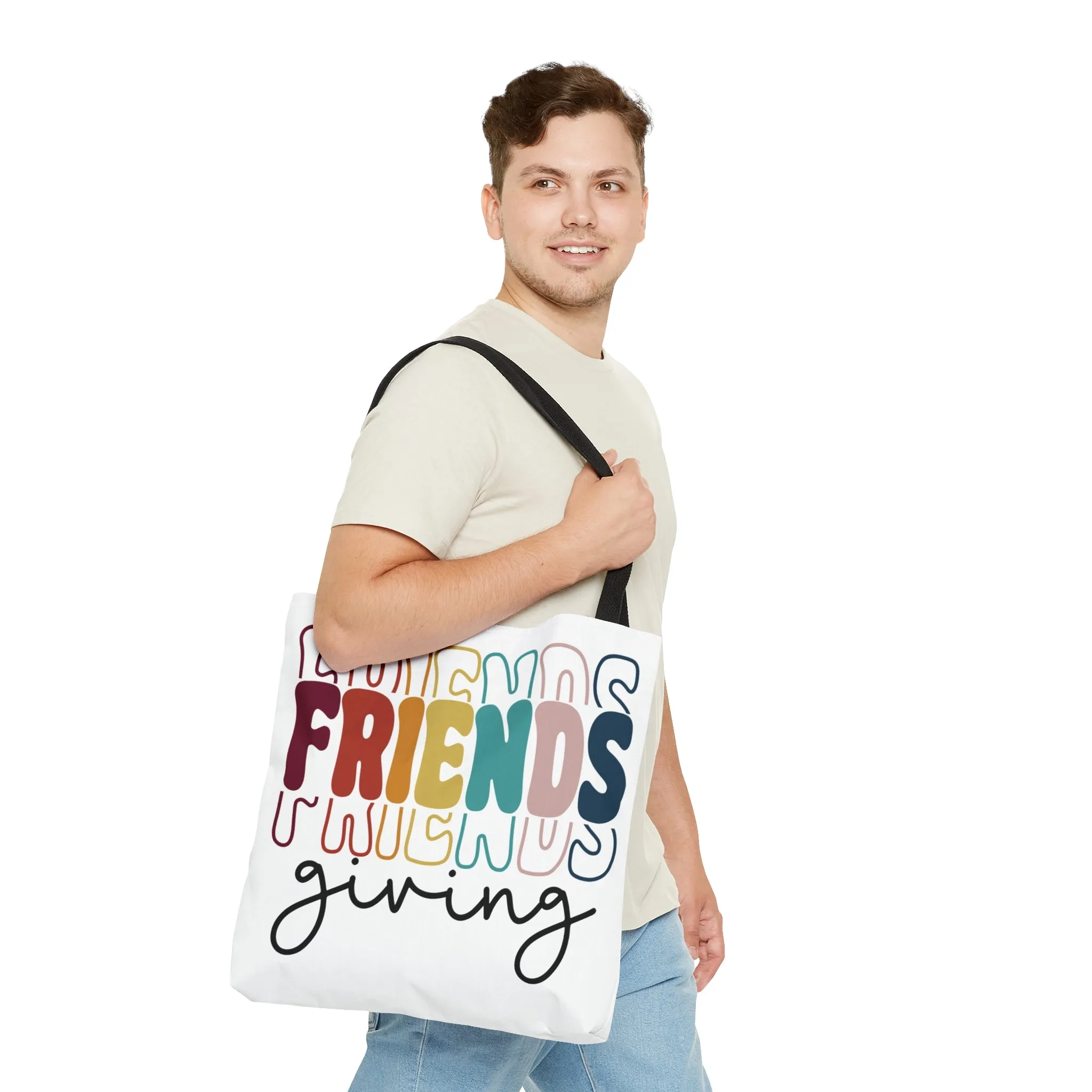 Friends Giving - Hang in There Tote Bag (AOP)