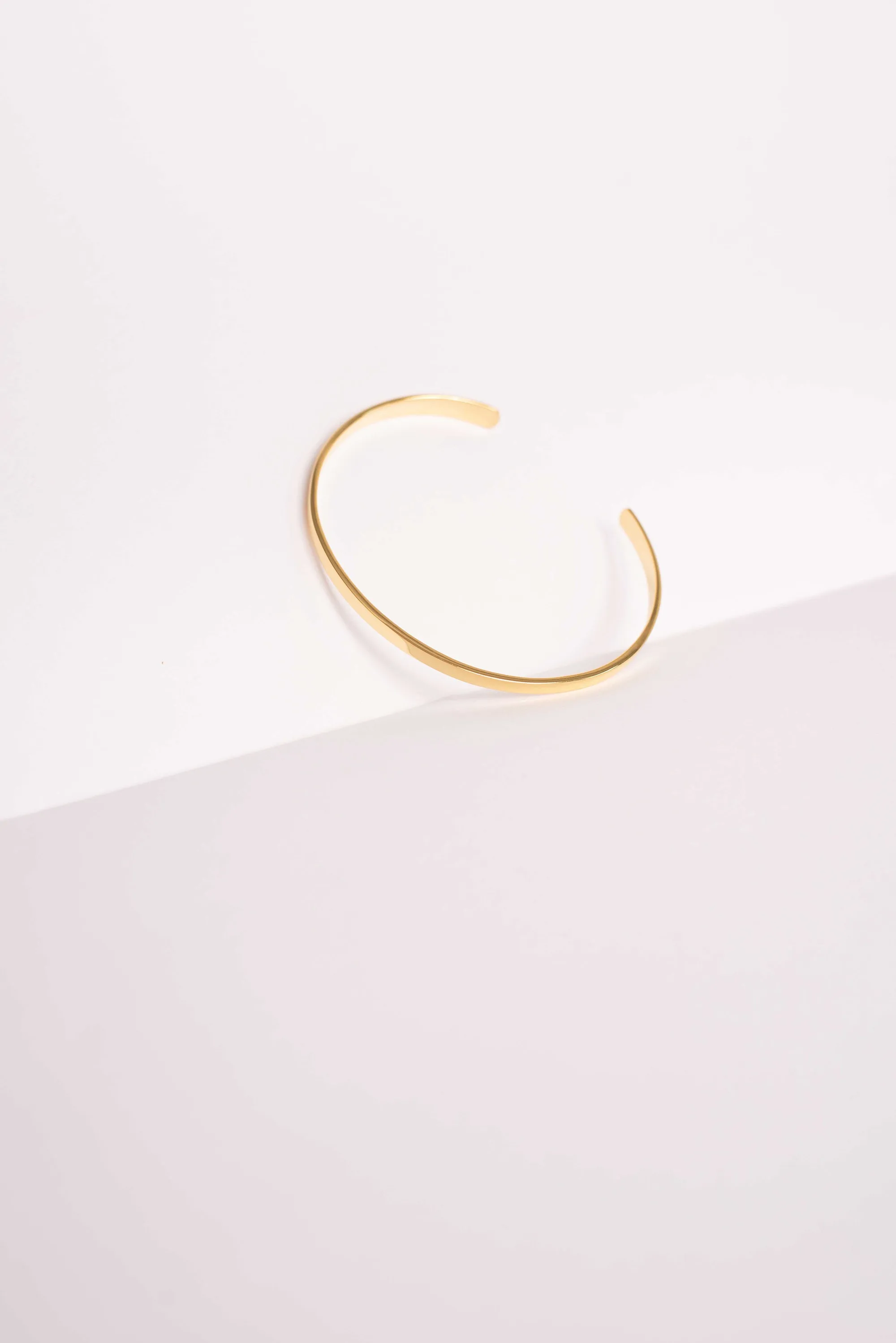 Gold-Vermeil & Silver cuff / FLAT