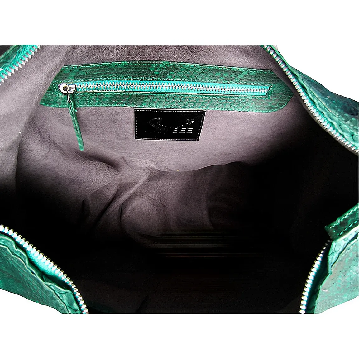 Green Jumbo Shoulder Bag