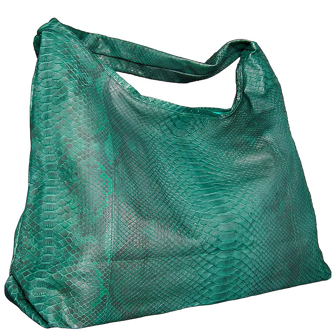 Green Jumbo Shoulder Bag