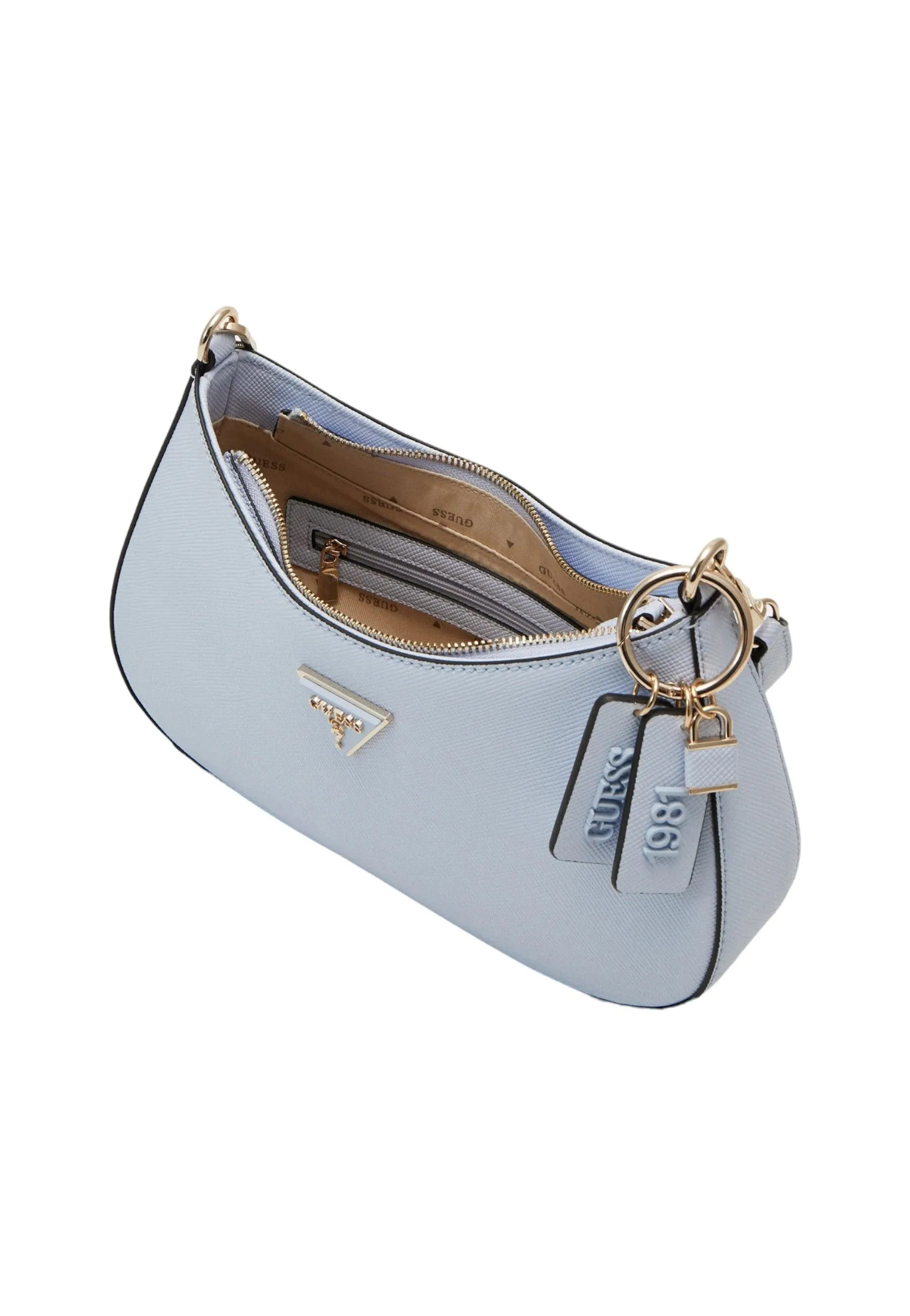 GUESS Noelle Borsa Shoulder Donna Sky Blue ZG787918