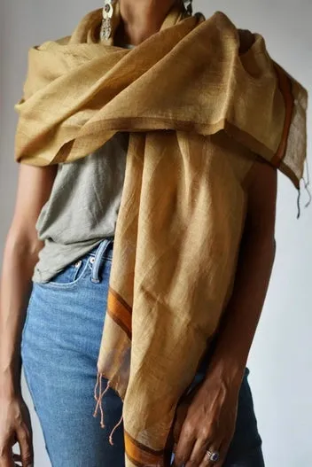 Handwoven Linen scarf