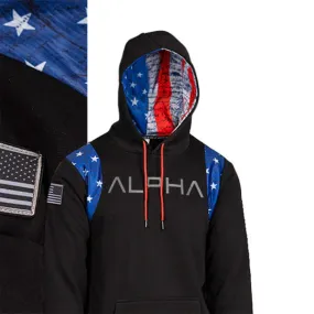 Honor Lined Hoodie | American Flag | AD