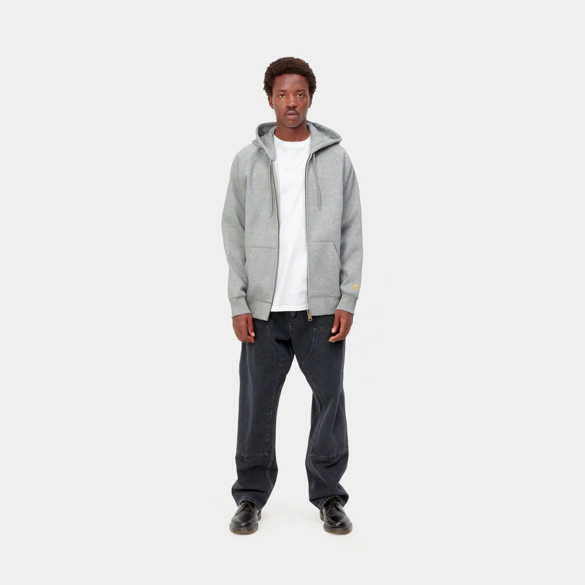 Hooded Chase Jacket | Grey Heather