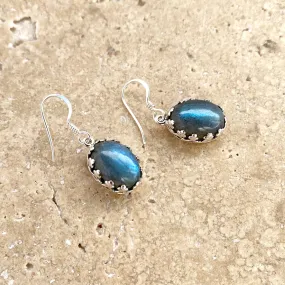 Labradorite Earrings - Lace