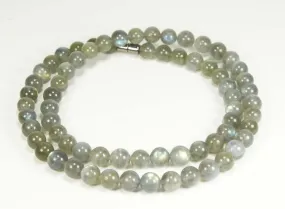 Labradorite Necklace (10mm Medium Beads)