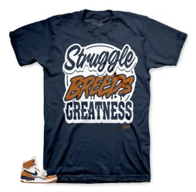 Legacy 312 Medicine Ball Shirt - Struggle Breeds - Navy