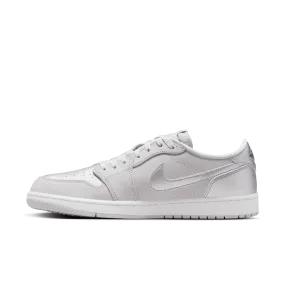 Men's Air Jordan 1 Low OG "Silver" - Neutral Grey/Metallic Silver/White