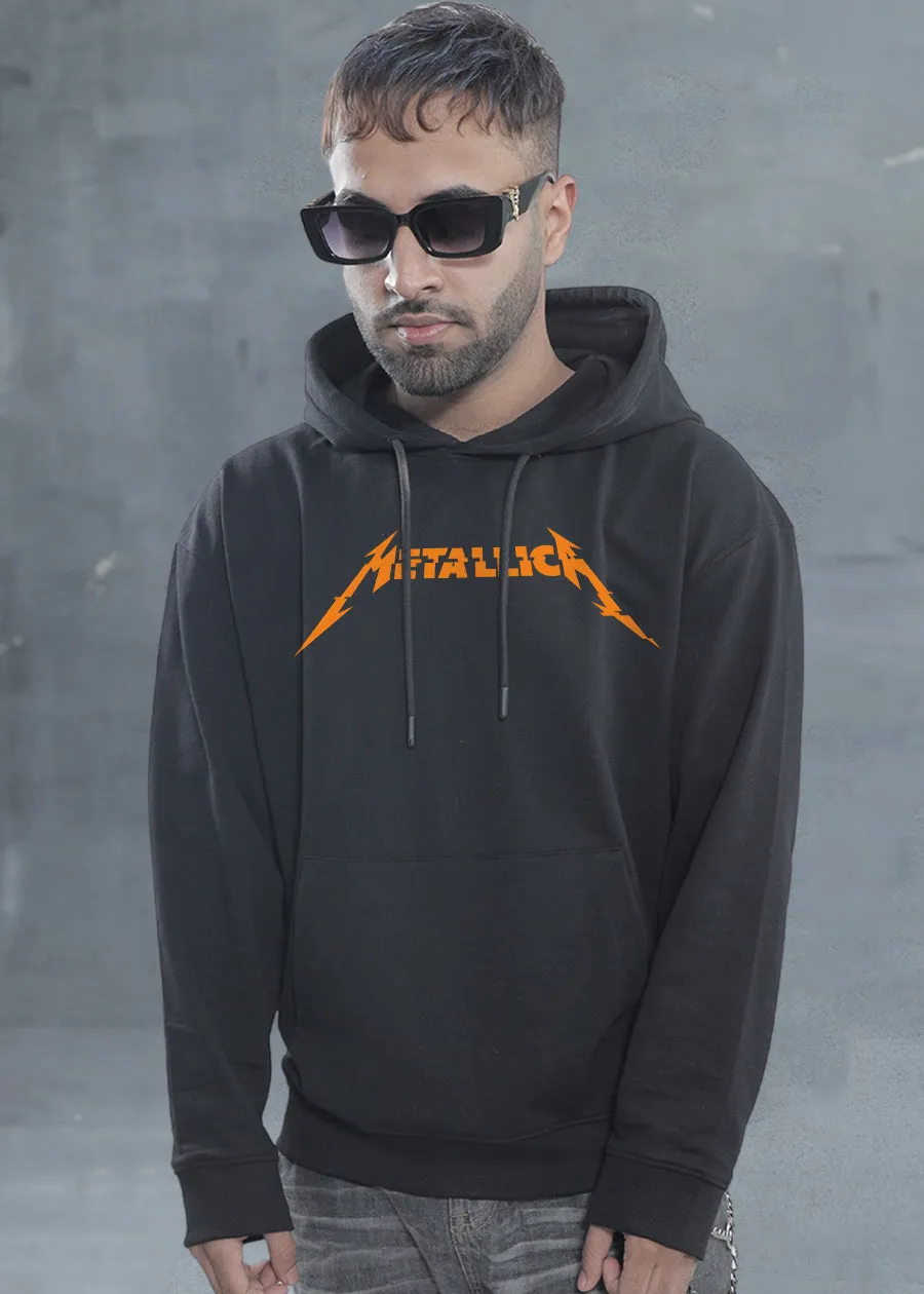 Metallica Rock Men Drop Shoulder Premium Terry Hoodie