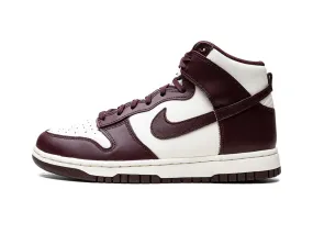 Nike Dunk High "Burgundy Crush"