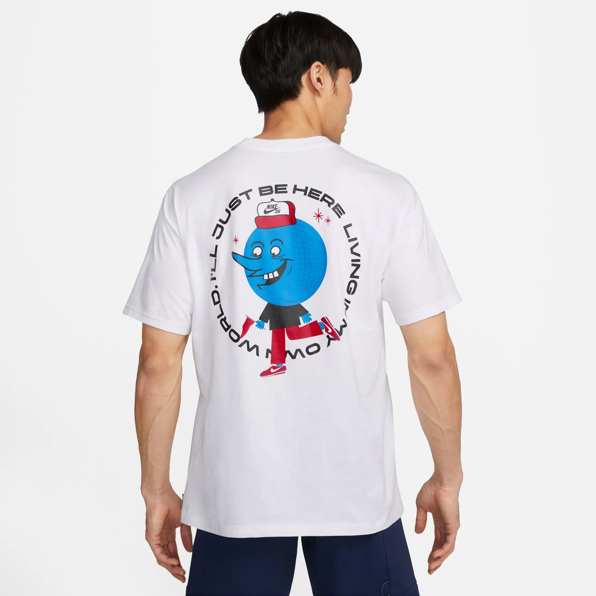 Nike SB Globe Guy Tee White